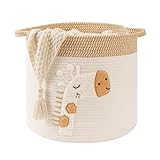 Aufbewahrungskorb Wickeltisch Korb Kinderzimmer Aufbewahrung Körbe Deckenkorb,...
