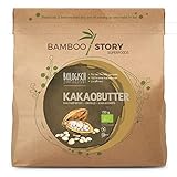 NEU | BAMBOO STORY | Kakaobutter | Kaltgepresst | Kakaochips | Criollo | Bio | 150g | 100%...