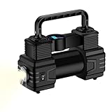 Ahuuen Tragbarer Reifenkompressor | 12V Elektrokompressor,Schnellere Befüllung Luftpumpe...