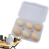 Tragbarer Eierbehälter, Eierlagerbox, Camping-Picknick im Freien, schockabsorbierender...