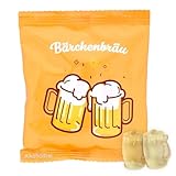 Fruchtgummi Bierkrüge 25er Pack (25 x 15g) – Ananas-Gummibärchen ohne Alkohol in...