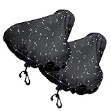 Sattelschutz Wasserdicht Fahrrad 2er Set,Elastische Wasserfeste Fahrradsattel...