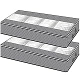 Skycase 2 Stück Unterbett Aufbewahrungstasche,Faltbare...