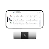 AliveCor KardiaMobile 6L - Smartphone-kompatibler 6-Messungen-EKG-Monitor - erkennt...