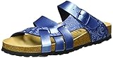 Lico Damen Bioline Flora Hausschuh, Blau, 41 EU