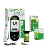 OneTouch Select Plus Startset zur Behandlung von Diabetes (Zucker-Krankheit) I 1...