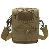 GAOSHA Outdoor Tasche Kleine taktische Tasche Nylon Umhängetasche für Camping Wandern...