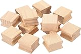 Orivin 10er-Pack 30 x 30 mm leere Stempelhalterungen aus Holz und Gummi –...