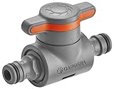GARDENA Kupplung mit Regulierventil, grau/orange