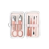 AKAZI Nagelpflege-Werkzeuge 7-teiliges Nagelknipser-Set Nagel-Set Körperpflege-Set...