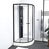 MARWELL Komplettdusche Fertigdusche Factory 85 x 85 x 200 cm - Dusche im komplett Set...