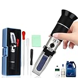 YUJUVI Frostschutz Refraktometer 4-in-Frostschutz Ethylenglykol...