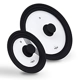STONELINE Universaldeckel Set 2-teilig für Töpfe Pfannen mit 16/18/20 cm und 24/26/28...