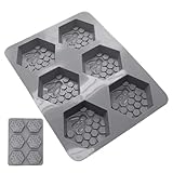 Kuchenformen zum Backen, quadratische Silikonformen, einfache Entnahme, hitzebeständige...