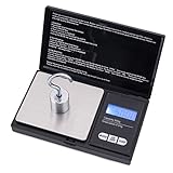 Taschenwaage Digitale Feinwaage, Mafiti 500g / 0,01g Goldwaage Grammwaage Münzwaage mit...