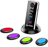 Schlüsselfinder,VINGNUT Wireless Key Finder,1 Sender+4 Empfänger,Drahtloser...