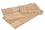 EICHE Bastelklötzchen 160 Stück zum Basteln original vom Klötzchenmann 8 x 22 x 160 mm...