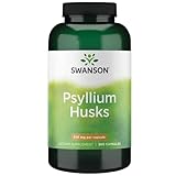 Swanson, Psyllium Husks (Flohsamenschalen), 610mg, 300 Kapseln, Ballaststoff, hochdosiert,...