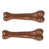 Hm Vicyy UnzerstöRbares Kauspielzeug FüR Hunde,Hundekauknochen,Kaustab FüR Hunde,Aroma...