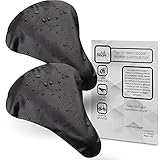 Sattelprofi® Fahrradsattel Überzug Wasserdicht (2er Set) - Profi Sattelbezug für jedes...