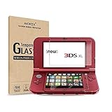 2 IN 1 Schutzfolie für Nintendo 3DS XL Akwox 9H Härtegrad Panzerfolie...