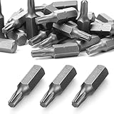 SWTYExt T20 Bit, 30 Stück Torx Bit 25 mm Ersatz Bits Torx Chrom-Vanadium-Stahl...