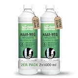 bio-chem Haar-Weg Abflussfrei – Abflussreiniger EXTRA STARK – 2x 1000 ML -...