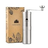 Groenenberg Kaffeemühle I Hochwertige Kaffeemühle manuell aus Edelstahl I...