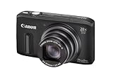 Canon PowerShot SX 260 HS Digitalkamera (GPS, 12,1 MP, 20-fach opt. Zoom, 7,6cm (3 Zoll)...