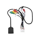 eMagTech 1 Stück 20-poliges Android-Autoradio-Radiokabel mit SIM-Kartensteckplatz-Adapter...
