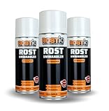 Rostio 3 x Epoxy Rostumwandler Spray 400ml Rostkonverter