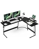 CubiCubi Gaming Tisch Eckschreibtisch 150 x 120 cm, Schreibtisch L Form für...