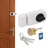 KOTARBAU® Zusatzschloss 60mm 3 Farben mit Außenzylinder Verschiedenschließend...