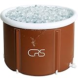 CRS faltbare Badewanne für Dusche Erwachsene/Kinder | Outdoor Eisbad | faltbare...