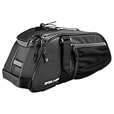 Yolispa Fahrrad Gepäckträgertasche Große Kapazität Wasserdicht Fahrrad Satteltasche...