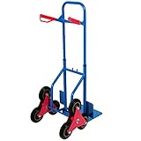 YESJmn Transportkarre 200kg klappbar Treppensteiger Stappelkarre Treppenkarre Sackkarre