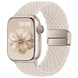 Higgs Geflochtenes Armband Kompatibel mit Apple Watch Armband 40mm 41mm 42mm 38mm Damen...