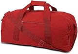 Große quadratische Reisetasche [rot] (Einheiten pro Koffer: 12)