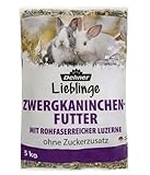 Dehner Zwergkaninchenfutter | Kaninchenfutter in Markenqualität, Alleinfuttermittel für...