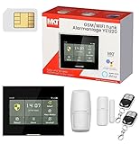 Multi Kon Trade® GSM Smart Home WiFi Alarmanlage YE1220 - inkl. kostenlose SIM...