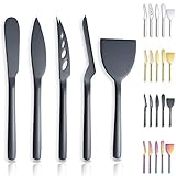 Berglander Käsemesser 5-teiliges Set, geeignet für alle Käsesorten, Edelstahl...