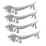 4 Stücke Messerbank, Metall Hunde EssstäBchen Halter, Besteckhalter Für Tisch, Klei Ner...