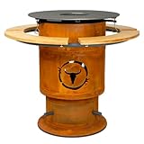 MOESTA-BBQ 19506 Bandit Fireplace – Feuerstellen-Grill – Corten-Stahl...