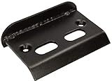 KOTARBAU Auflaufstütze 150 x100 x 67 mm Schwarz Zum Anschrauben Auslaufbock...