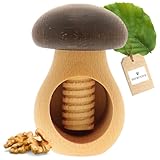 HOFMEISTER® Nussknacker - Buchenholz - ca. 10 cm hoch - leichtes Knacken von...