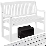 KESSER® Gartenbank Holz Holzbank wetterfest | Für 2 bis 3 Personen | Parkbank...
