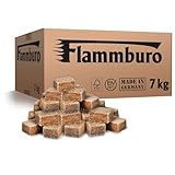 FLAMMBURO (7 kg) Öko Anzündwürfel vom Deutschen Hersteller, Grillanzünder,...