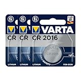 Varta 3 x Lithium 6016 CR2016 BL1 Knopfzelle Einwegbatterie