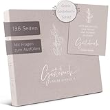 Love Notes® Gästebuch Hochzeit mit Fragen zum Ausfüllen – Hochwertiges Hochzeitsbuch...