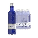 ACQUA MORELLI Non-Sparkling Naturale Stilles Mineralwasser - 12 x 0,5l PET Naturreines...